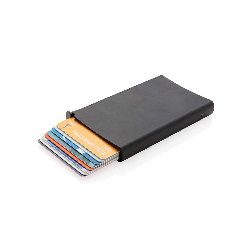 Tarjetero personalizado RFID de aluminio estándar